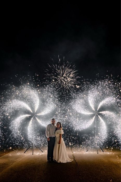 Холодные фонтаны! От шашу! Оформление!