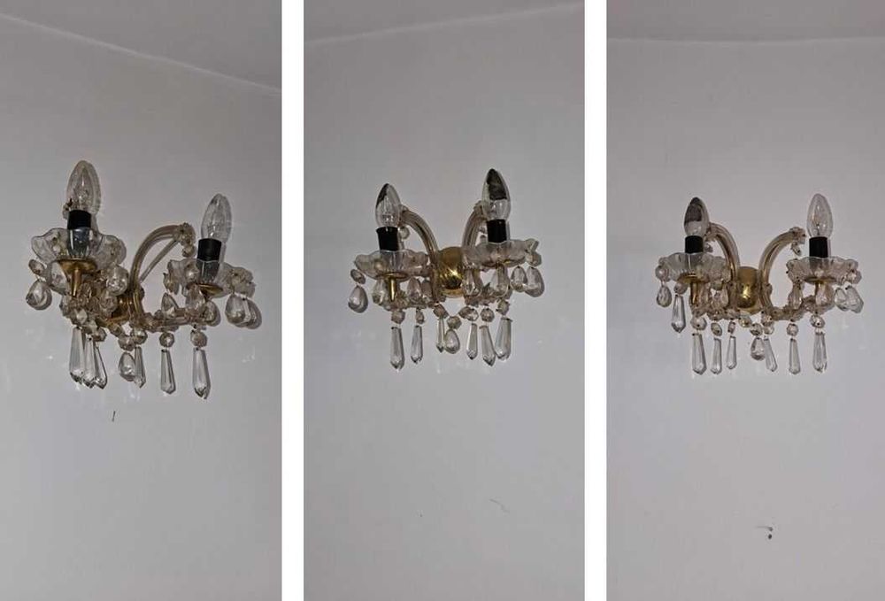 Candelabru, lampi, aplice - vintage