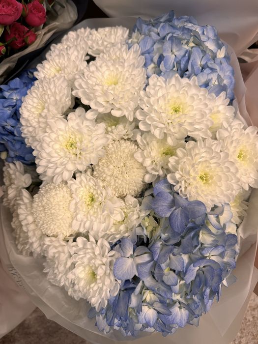 Цветы очень свежие