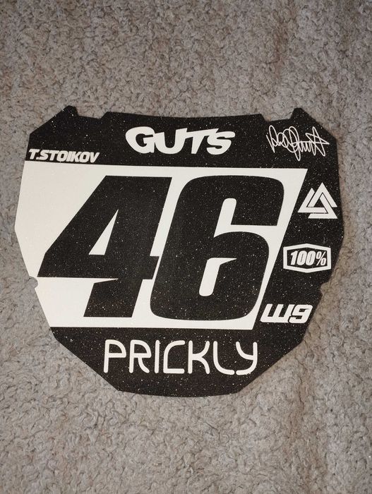 CUSTOM ODI Plate Stickers за SurRon, Talaria или downhill колела.