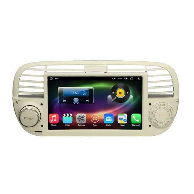 Navigatie Fiat 500, 4G+64GB,OCTA-CORE ,cartela SIM,factura+garantie