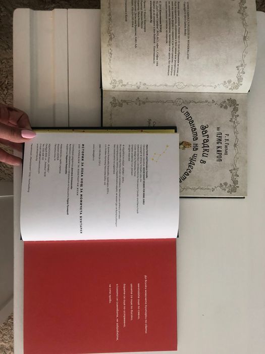 Книгомания, Загатки в Страната на чудесата