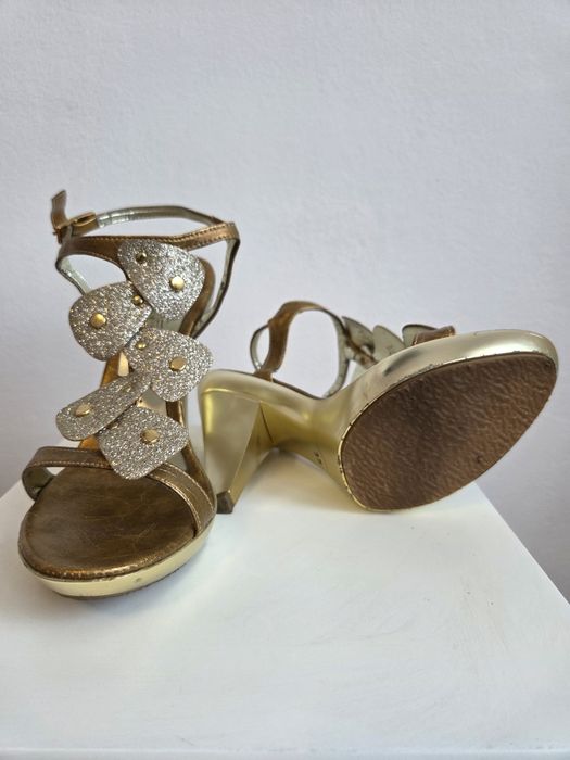 Sandale Elegante Piele Naturală Damă