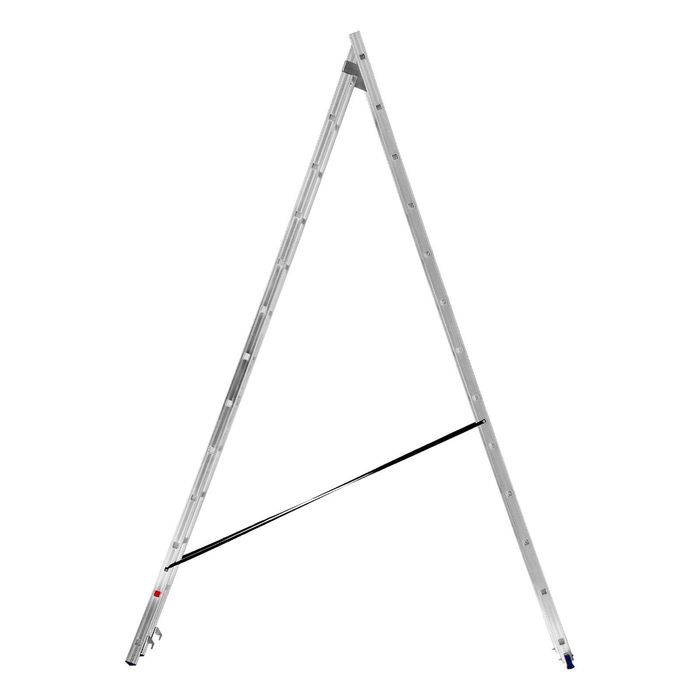 Лестницы алюминиевые двухсекционные Сибртех