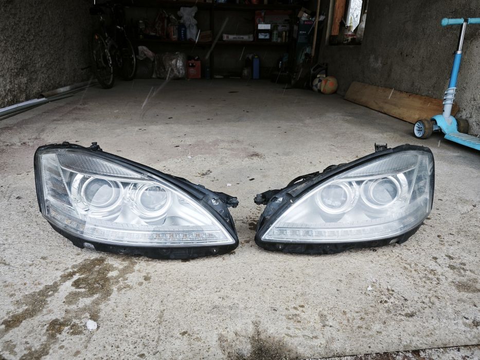 Фарове w221 фейс