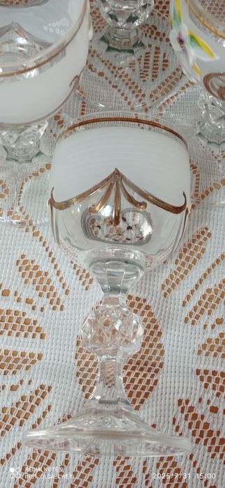 Рюмки. Лепка, Богемия, Чехословакия.