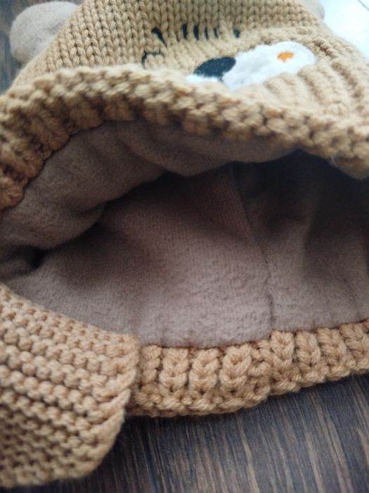 Зимен плетен комплект