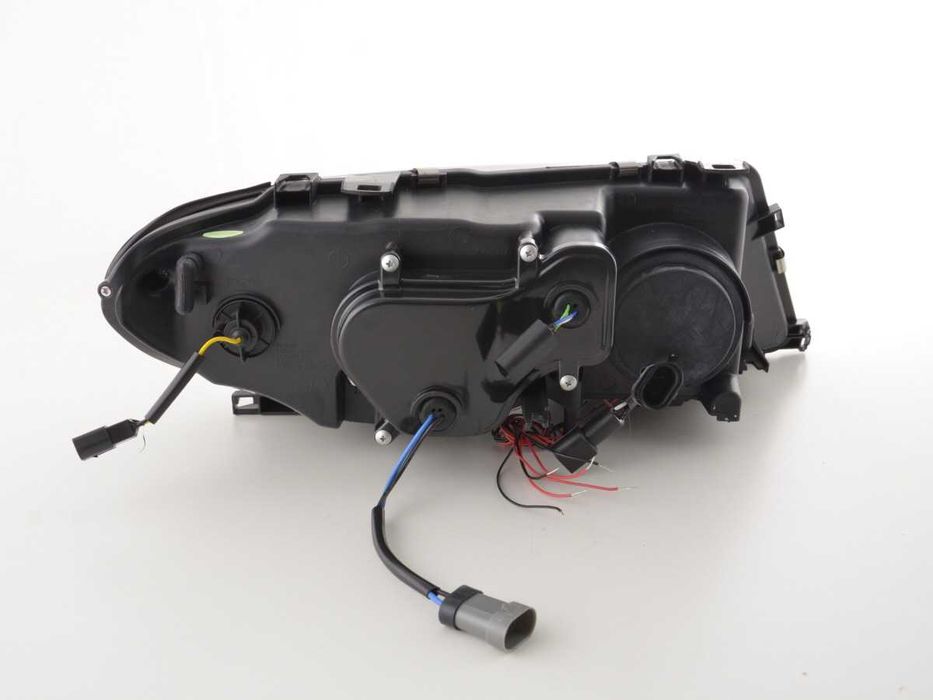 Фарове БМВ Е46 Купе Кабрио Фейслифт ЛЕД Тъмни Тунинг BMW E46 черни