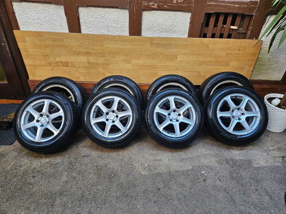 Лети джанти 16" 5х112 зимни гуми 205/60/16