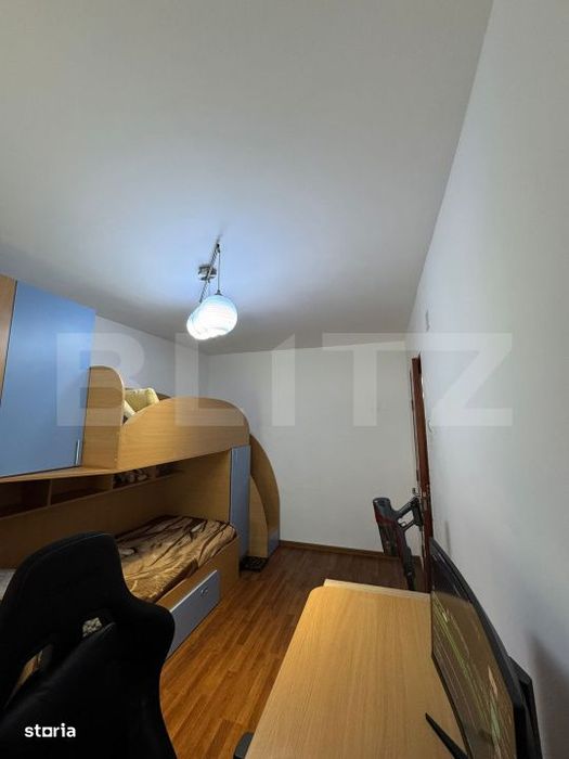 Apartament 3 camere, 72 mp, mobilat si utilat, zona Blocuri
