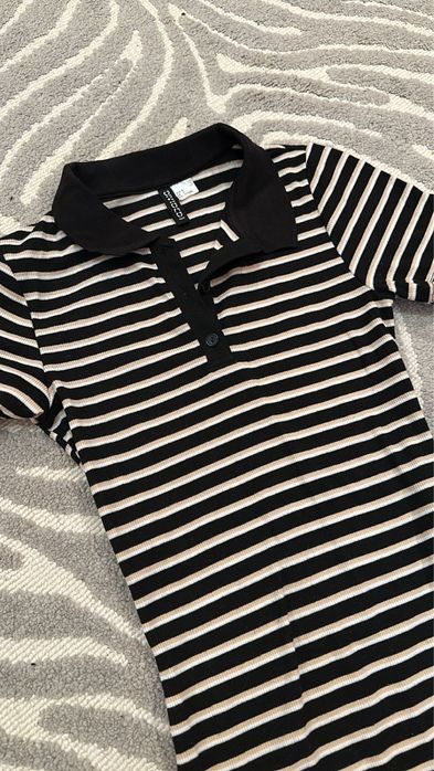 Платье трикотаж полосатое H&M