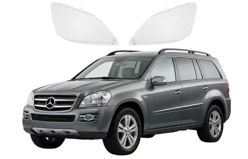 Стъкла за фарове на Mercedes GL X164 2006-2012,Капаци за фар GL 164