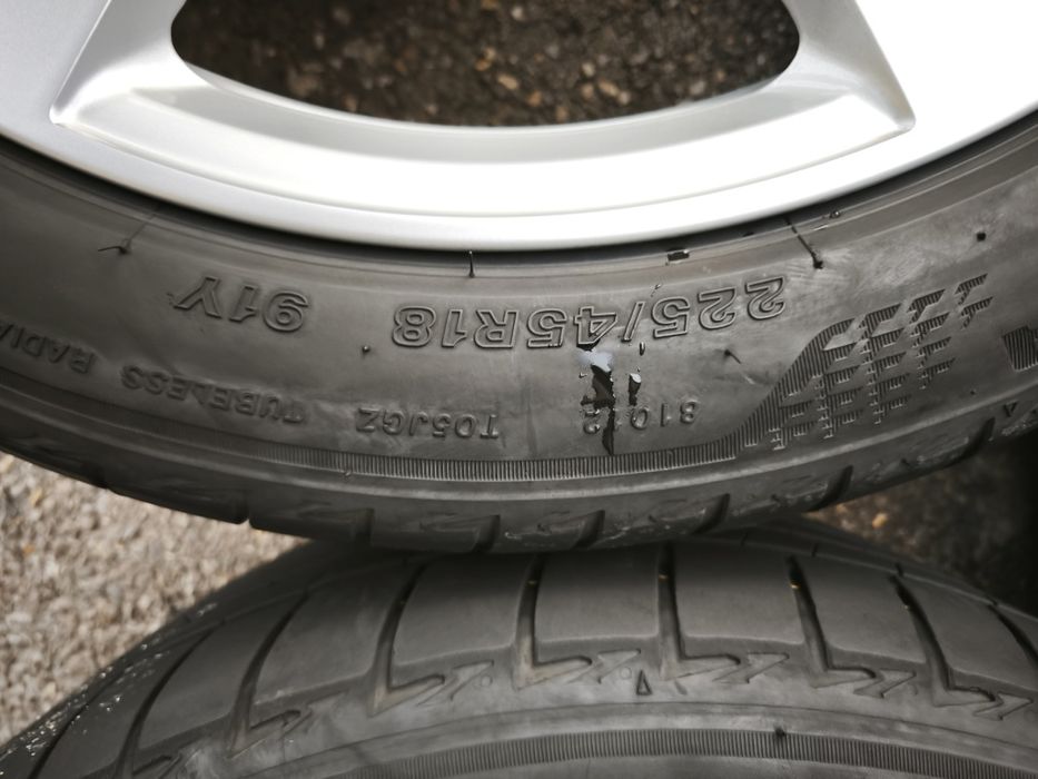 18" оригинални алуминиеви джанти за Audi A6,A6 All road,A4,Q5.
