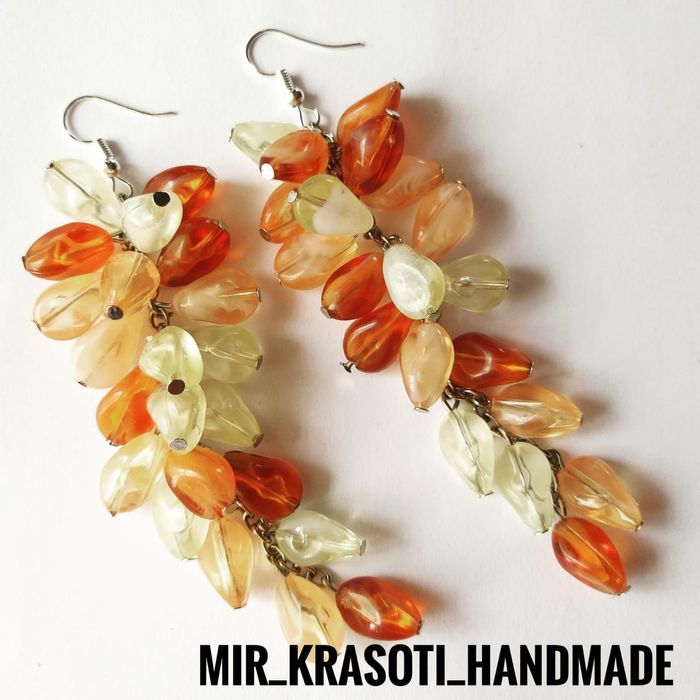 Серьги ручной работы