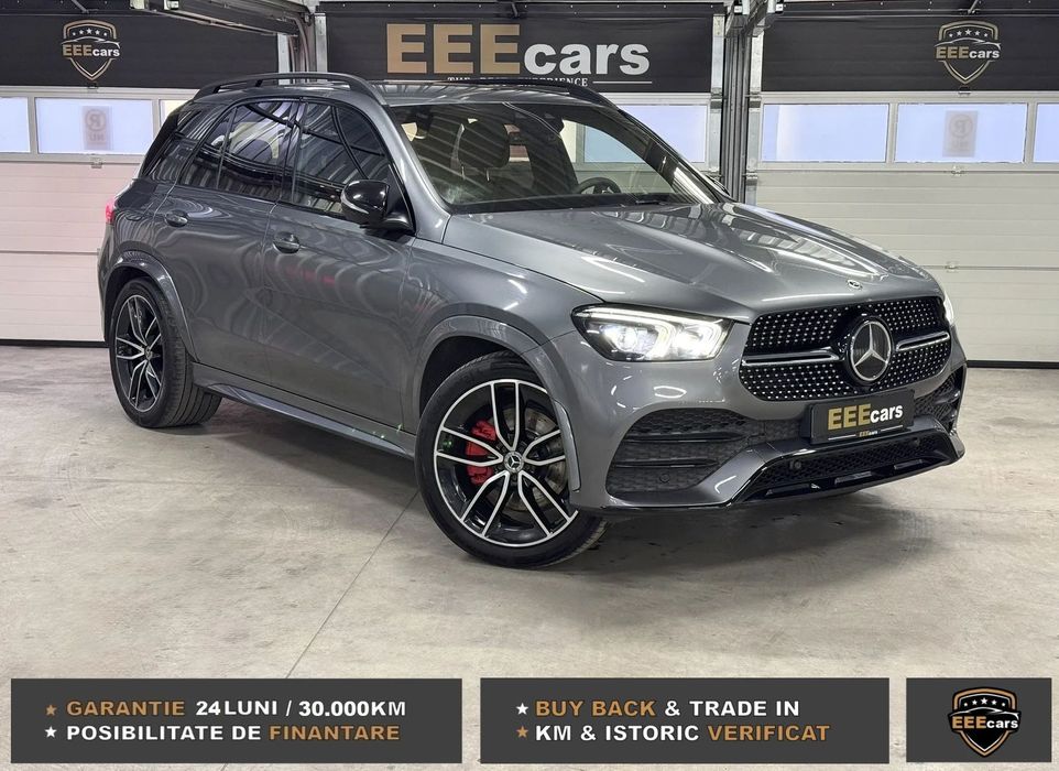 Mercedes-Benz GLE 300d MY2020 7Locuri AMGPack SuspPn BLIS Jante22 ACC Camera360 GARANTIE