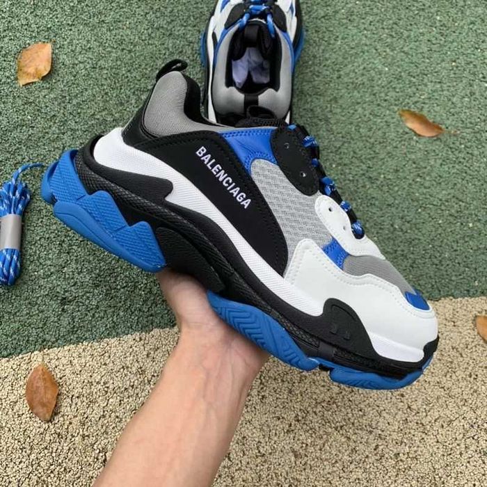 Balenciaga Triple S - Black/Grey/Blue