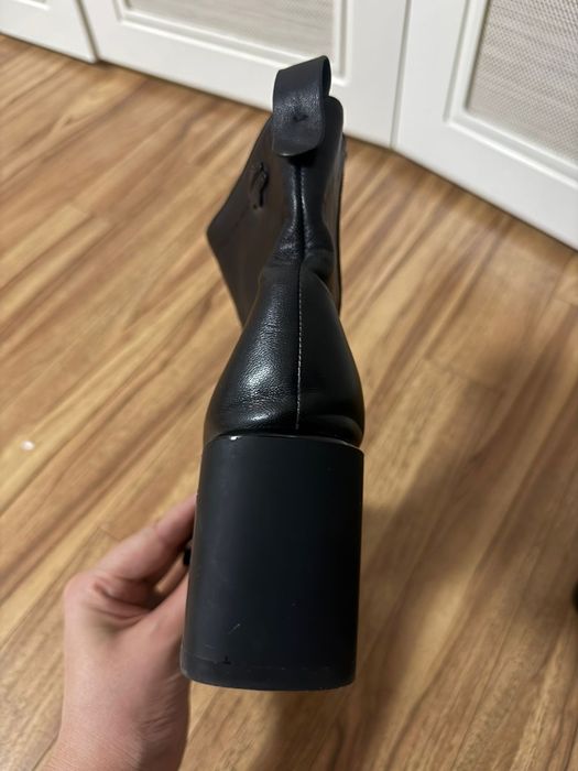 Кожанные сапожки