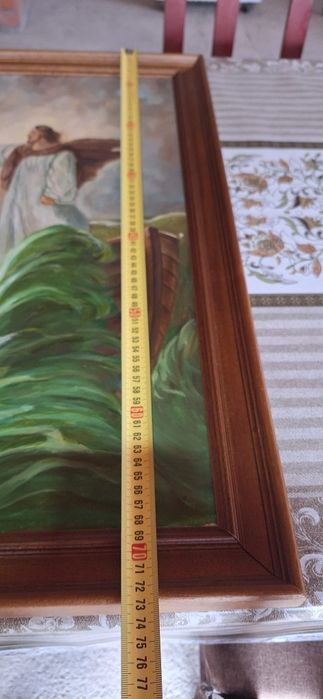 Tablou pictura panza în ulei