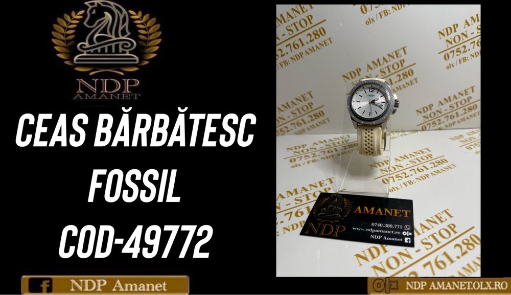 NDP Amanet Braila Ceas Fossil (49772)