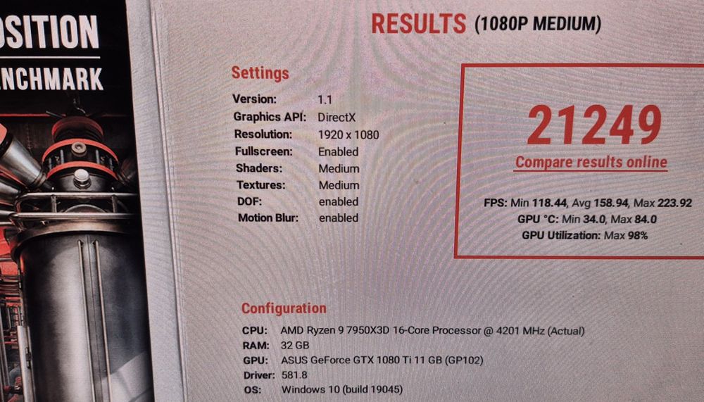 Placa video gaming  GTX 1080 Ti 11GB Platinum ROG Poseidon