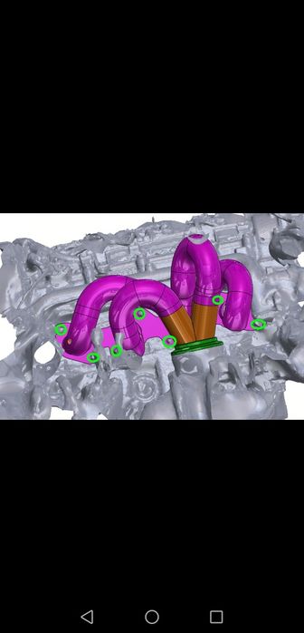 Изпускателен плетен колектор за Alfa Romeo 1.9 16v