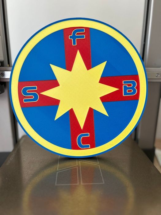 Emblema Pro FCSB 24 x 24 cm