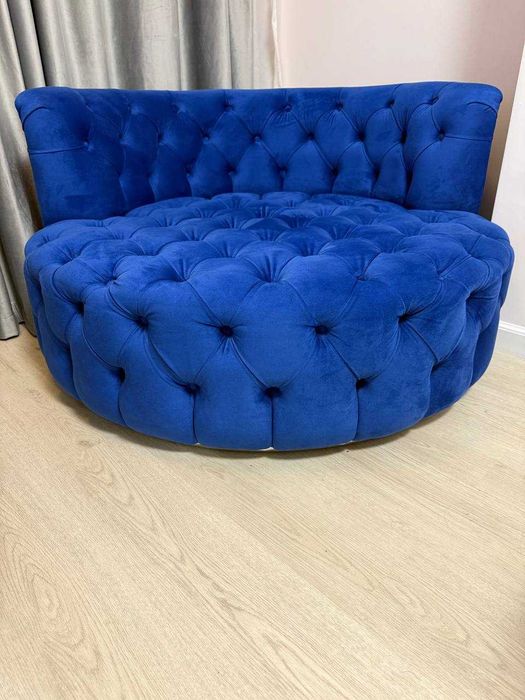 Fotoliu de lux rotund Milano Chester