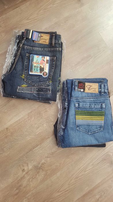 Мъжки дънки син цвят