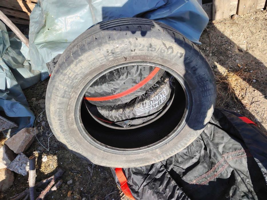 Продавам лятни гуми (използвани)