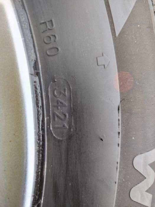 Jante aliaj R15 5x112 VW anvelope iarna