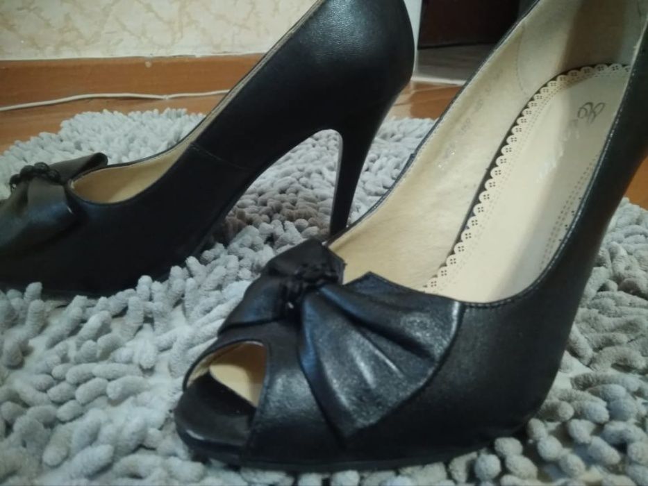 Туфли кожаные, 38 размер