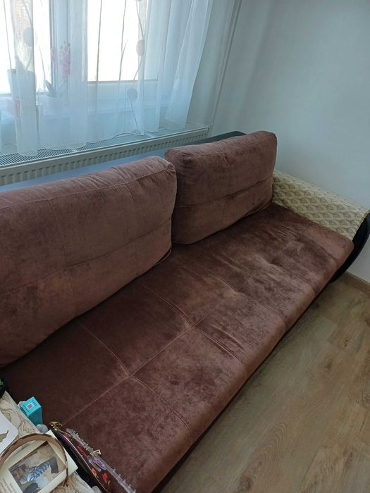 Vand canapea  fixa maron 200 /80 fabricata in Campina, PH