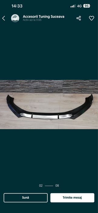 Prelungire bara față audi a4 b9