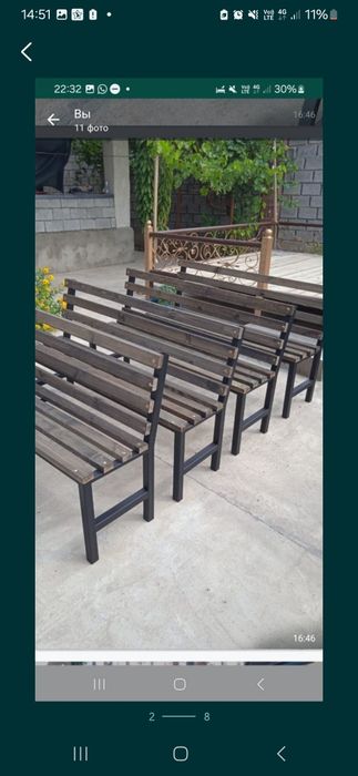 Скамейки уроно бесетки баки