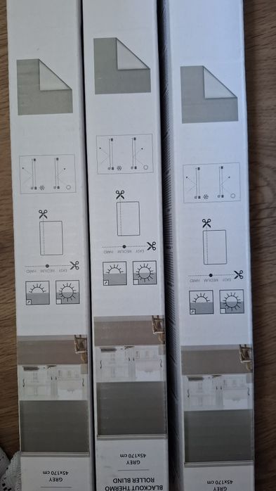Jaluzea opacă termo FONNO 45x170 gri