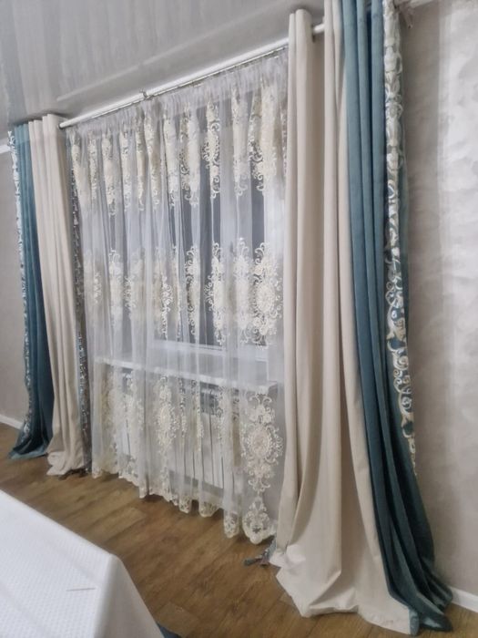 Продается Тюль и шторы ,
