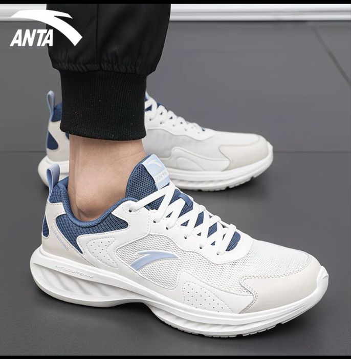 Кроссовки оригинал белые Anta и черный Lining