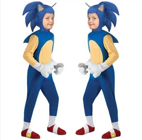 Детски костюм на Соник Sonic  + ПОДАРЪК светещо йо йо