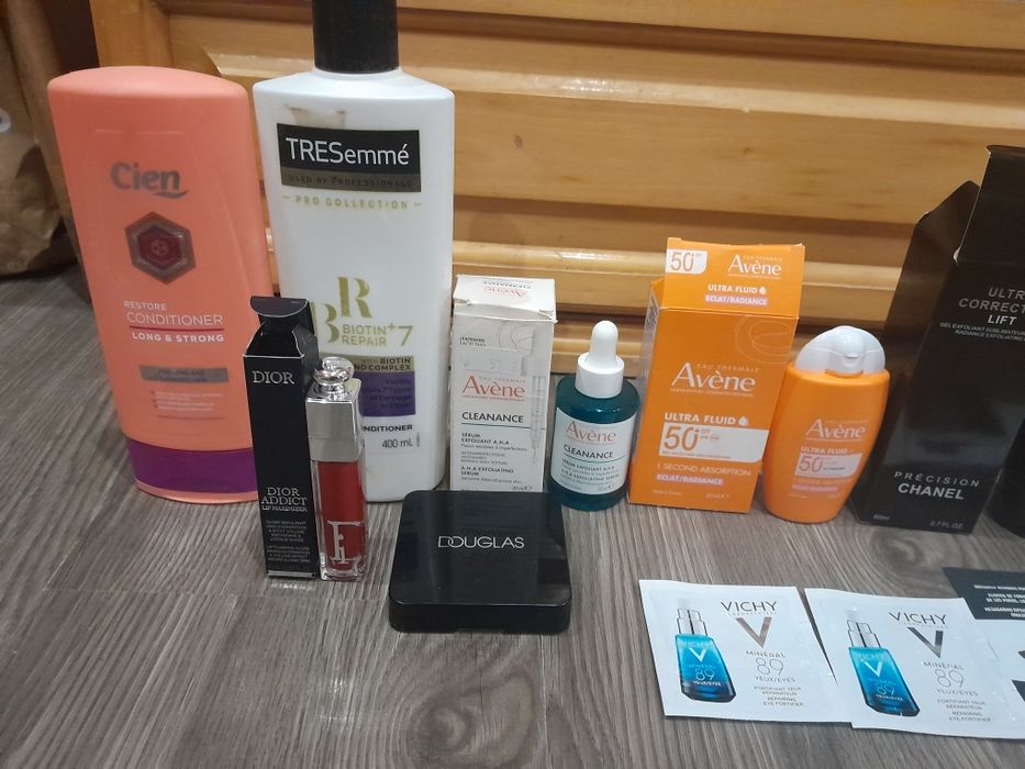 Сет  козметика за коса и лице Lancome,Clarins