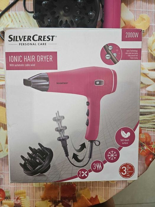 Silvercrest Ionic Hair Dryer 2000W – отлично състояние