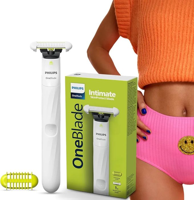 Philips Oneblade триммер body для тело, интимных зон qp1924