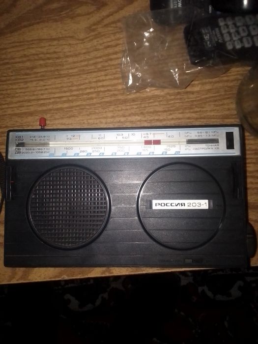 Усилитель.Радиоприемник советского производства