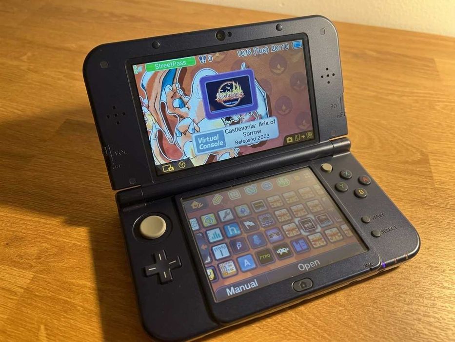 New 3DS XL Metallic Blue modată — verificata, regiune engleză | Japonia
