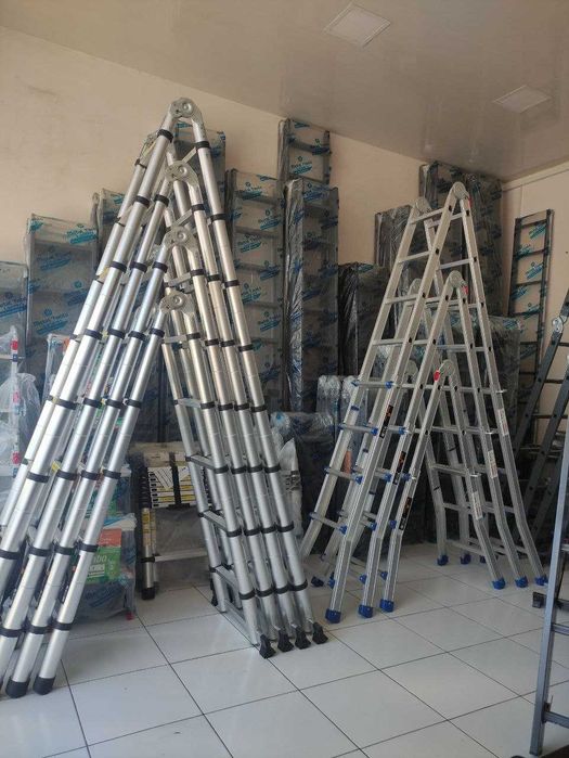 Лестнецы и стремянки от производителя доставка по всему Узбекистану
