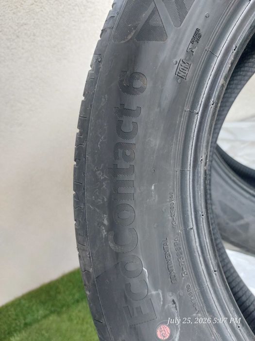 Vand anvelopa vara Continental EcoContact 6 235/55 R18 V XL folosita 1000km