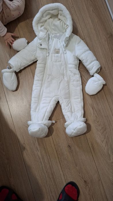 Бебешки зимен космонавт в бял цвят Mayoral