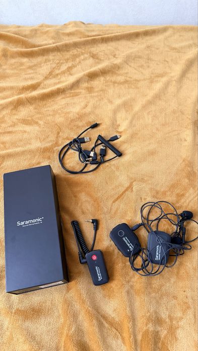 Петличные микрофоны Saramonic