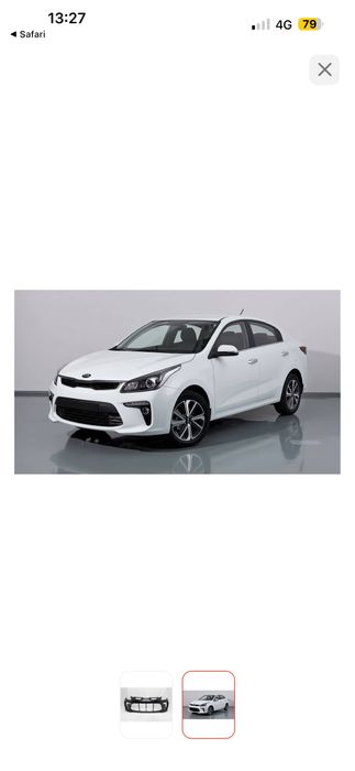 бампер перед 17-20 kia rio