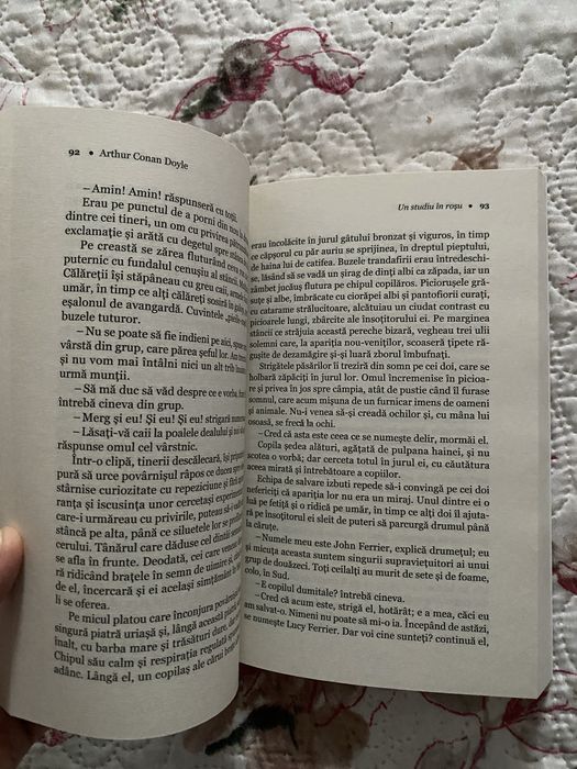 Sir Arthur Conan Doyle,un studiu in rosu semnul celor patru