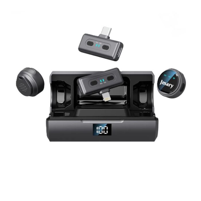 Jmary MW-19 — компактный беспроводной петличный микрофон.